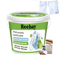 Pâte à lessive naturelle à l'huile de coco, nettoyage en profondeur, antimicrobienne, formule douce, crème à lessive écologique