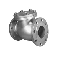 Vannes anti-retour à flancs doubles en acier au carbone EVK Dn500/Dn600/Dn800, à commande hydraulique, pour eau à température moyenne, en bronze