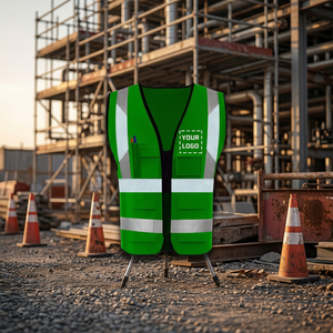 Gilet de sécurité imperméable de classe 2 ANSI du groupe JNA avec logo personnalisé (OEM/ODM pris en charge) - Product Image 3