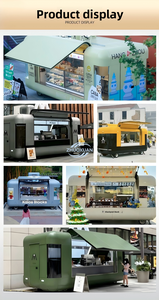 Camion de restauration mobile rapide de 5,5 m pour café et crème glacée, remorque de traiteur, camion de cuisine rétro à vendre avec équipements - Product Image 3