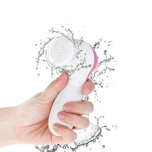 Brosse nettoyante électrique pour le visage en silicone 5 en 1, nettoyant profond pour la peau, masseur, brosse de nettoyage multifonctionnelle pour le visage - Product Image 5