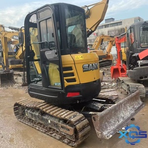 Excavatrice sur chenilles hydraulique Sany SY35u d'occasion, modèle 2022, moteur Yanmar, composants PLC, 3,5 tonnes, en bon état, vente Shanghai - Product Image 2