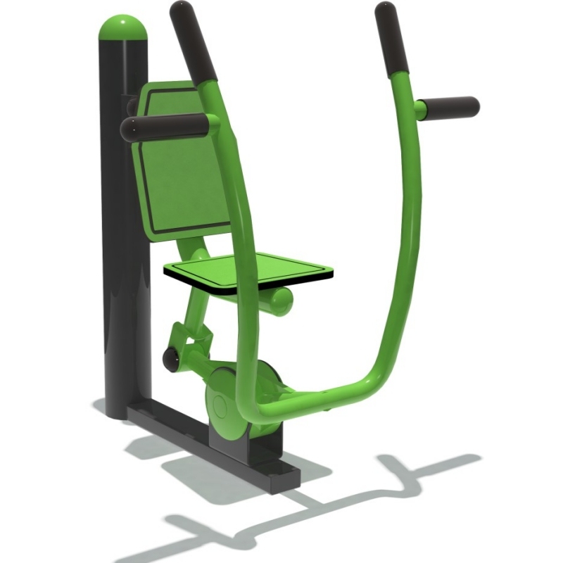 Factory Wholesale Steel Outdoor Fitness Equipment Durable Galvanized Gym Gear at Affordably Priced