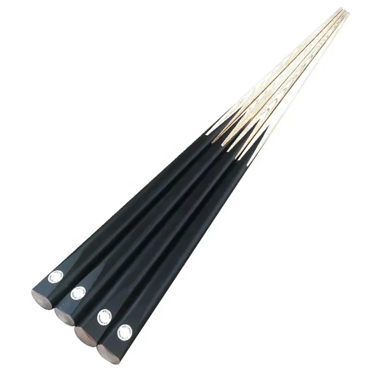 OEM Maple Ash gỗ cocobolo lacewood Snooker bi-a hồ bơi Cue dính trung tâm khớp nối một hai ba mảnh