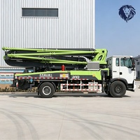 Camion pompe à béton de haute qualité de 38 mètres, Sinotruk Howo 310HP, empattement de 5200 mm, machine à pomper le béton pour la construction