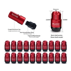 Dadi per mozzo ruota leggeri in alluminio forgiato 7075-T6 <span class=keywords><strong>BLOX</strong></span> RACING - Product Image 6