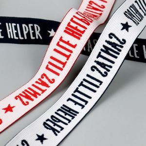 Cinta Elástica Jacquard de Poliéster Estable con Logotipo Personalizado, Elástico para Accesorios de Ropa, Cintura de Ropa Interior - Product Image 3