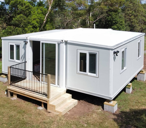 Maison préfabriquée mobile personnalisée en conteneur extensible de 20 pieds ou 40 pieds, maison préfabriquée en acier léger, construction de <span class=keywords><strong>2</strong></span>, 4 ou 5 chambres, <span class=keywords><strong>immobilier</strong></span> - Product Image 3