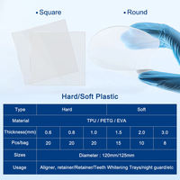 Feuille de thermoformage dentaire orthodontique 3 couches en TPU pour gouttières et aligneurs dentaires