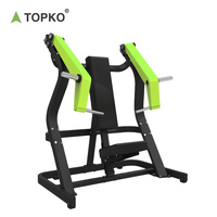 Machine de presse thoracique TOPKO, machine de presse d'établi 1050LBS avec bras convergents indépendants, banc d'inclinaison plat réglable pour poitrine