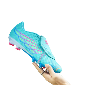 Chaussures de football professionnelles pour hommes, respirantes, à crampons longs, pour entraînement sur gazon artificiel, idéales pour le printemps et les activités sportives en extérieur. - Product Image 3