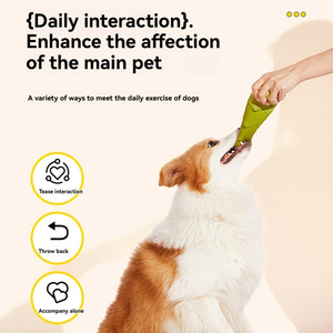 Giocattolo Interattivo per Cani in Lattice Resistente al Suono a Forma di Banana Cartoon per Addestramento e Gioco - Product Image 3