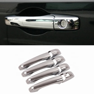 WZXD Cache-poignée de porte chromé ABS en plastique pour Grand 2014, pour 2007 2017 - Product Image 2