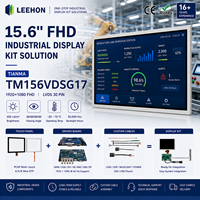 Kit Layar LCD Industri TIANMA 15.6 Inci 1920*1080 FHD IPS TM156VDSG17 Panel Layar TFT dengan Papan HD MI