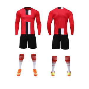 Uniformes de Fútbol Transpirables Personalizados para Hombre, Camisetas de Fútbol Personalizadas para Adultos, Conjunto de Camisetas de Fútbol Clásicas de Malla - Product Image 2