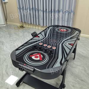 2 Joueurs Divertissement Classique <span class=keywords><strong>Jeu</strong></span> de Sport à Domicile 6ft Table de <span class=keywords><strong>Hockey</strong></span> sur <span class=keywords><strong>Air</strong></span> Pliable à Vendre - Product Image 5