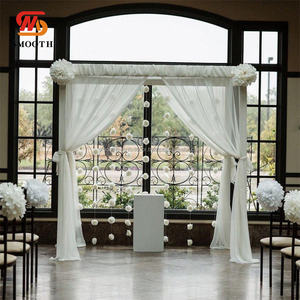 ขาตั้งฉากหลังงานแต่งงานแบบปรับได้ ทำจากโลหะอะลูมิเนียม สำหรับงานแต่งงาน งานเลี้ยง และงานอื่นๆ - Product Image 5