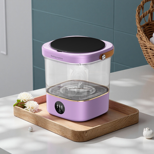 <span class=keywords><strong>Lavadora</strong></span> Portátil Mini de 12L para Ropa Interior con Motor de Frecuencia Variable DD y Drenaje Antibacteriano - Product Image 1