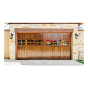<span class=keywords><strong>HELTON</strong></span> Meilleure Vente Personnalisé Automatique Électrique Sectionnel Double Peau Bois Voiture Portes de Garage en Acier pour Villa - Product Image 2