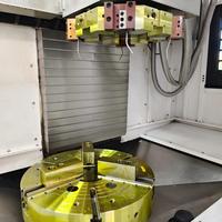 Torno Vertical CNC de Alta Precisión VTC1000, Centro de Torneado para Mecanizado de Mazas de Ruedas con Control GSK/Fanuc, ISO9001, CE