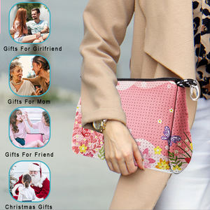 Neoprene Travel Zipper Cosmetic <b>Bags</b> Cases Blue Waterproof Cosmetic <b>Bag</b> <b>Toiletry</b> Travel <b>Bag</b> With <b>Hanging</b> Hook - Product Image 5