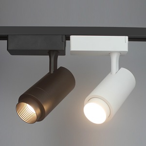 Spot LED sur rail en plastique au design moderne, 90 degrés, 30000 COB, Ra90, 6000K, IP20, dimmable, à montage en surface, pour présentoirs de magasin, garantie 3 ans - Product Image 3