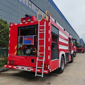 <span class=keywords><strong>Camion</strong></span> <span class=keywords><strong>de</strong></span> pompiers <span class=keywords><strong>de</strong></span> réservoir d'eau HOWO 4X2 8000Ltrs Street Community Property Patrol Rescue Fire Truck - Product Image 4