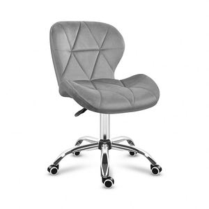 <span class=keywords><strong>Chaise</strong></span> en tissu multifonctionnelle de conception simple <span class=keywords><strong>Chaise</strong></span> de bureau à domicile pivotante à base de métal en acier - Product Image 2