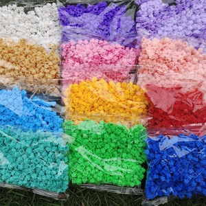 Blocs de construction éducatifs en plastique en vrac de 0,8 cm, petites particules, compatibles Lego, pour la décompression des enfants - Product Image 1