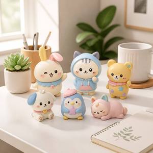 Figuras <span class=keywords><strong>de</strong></span> Plástico Personalizadas, Juguetes Creativos <span class=keywords><strong>de</strong></span> Anime, Caja Sorpresa, Adorno <span class=keywords><strong>de</strong></span> Escritorio <span class=keywords><strong>de</strong></span> Dibujos Animados, Figura Coleccionable para Regalos Infantiles - Product Image 3