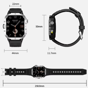 Mới H11 thời trang 2.01 inch TFT <span class=keywords><strong>Android</strong></span> IOS máu Oxy Heart Rate Giám sát Thể dục thể thao Đèn pin <span class=keywords><strong>smartwatch</strong></span> cho nam giới - Product Image 6