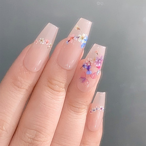 TSZS 3D été fleur ongles autocollants <span class=keywords><strong>manucure</strong></span> enveloppes <span class=keywords><strong>marguerite</strong></span> étoile autocollant pour Nail Art décoration concepteurs bricolage Gel ongles autocollants - Product Image 4