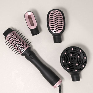 Mesky Fine <span class=keywords><strong>cheveux</strong></span> sèche-<span class=keywords><strong>cheveux</strong></span> <span class=keywords><strong>brosse</strong></span> coiffures double tension paramètres de chaleur sèche-<span class=keywords><strong>cheveux</strong></span> <span class=keywords><strong>brosse</strong></span> pour voyage - Product Image 1