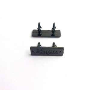 Tùy Chỉnh Chất Lượng Cao Made In Trung Quốc Đinh Tán Kim Loại Nhãn Hiệu Logo Tên Nơi Cho May Mặc Túi Xách Hat Quần Áo Đinh Tán Thẻ - Product Image 2