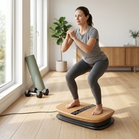 Plateforme vibrante multifonctionnelle pour la maison, nouvelle génération, amincissante, pour la réduction de la graisse sur tout le corps, machine de fitness électrique