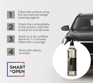 Limpiador Delicado Eliminador de Betún SMART CLEAN EXCESS 07 Eliminador de Contaminantes SMART METAL COLOR 07 Lavado de Autos Botella de 500 ml - Product Image 4