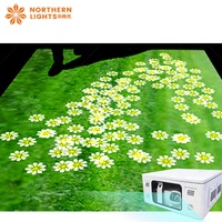 Système de projection au sol interactif Paysage extérieur Tout-en-un cartographie 3d Plancher interactif par projecteur pour jeux d'enfants