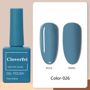 Cloverfei usine Oem ongles Gel 2024 Uv Gel vernis 15 Ml vernis à ongles vernis à ongles ensemble Uv Gel ensemble