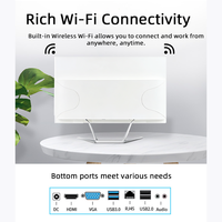 Factory Price Slim 23.8 Inch Education All in One Machine for School Computer Lab Teaching PC Desktop Intel I5 8GB 256GB