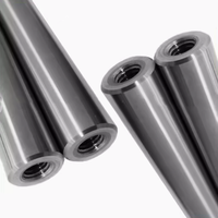 Diamètre de l'arbre optique chromé 10 tige lisse ronde légère plus rail de guidage dur colonne de filetage interne tige de filetage intérieur