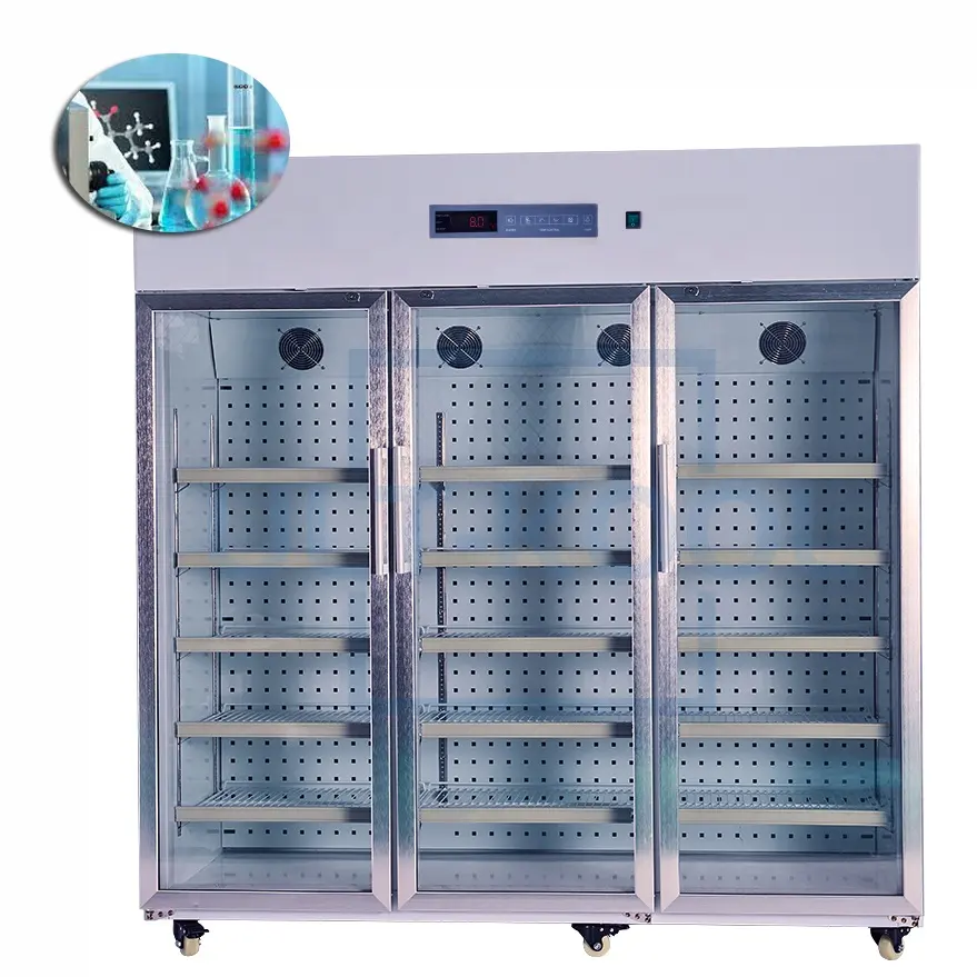 1360L индивидуальный фармацевтический большой холодильник для демонстрации образцов
