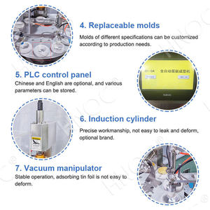 เครื่องทำทาร์ตแบบ4-in-1เครื่องขึ้นรูปทาร์ตถั่วทาร์ตแบบอุตสาหกรรม - Product Image 4