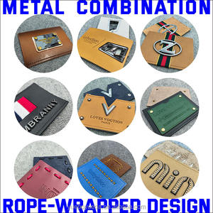 PU <strong>Fake</strong> Leather Patches TPU Clothing Label Patch Roll Self-Adhesive Eco-friendly Embossed <strong>Brand</strong> Garment Accessories Wholesale - Product Image 2