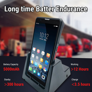 Qun Suo <span class=keywords><strong>PDA</strong></span> 602 MTK Octa-core 2,0 GHz Android 12,0 Escáner de código de barras de mano móvil <span class=keywords><strong>PDA</strong></span> con base de carga - Product Image 6
