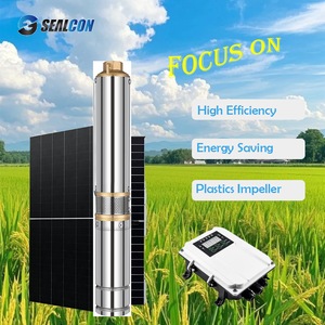 DC Çok Kademeli Yapılı Güneş Enerjili Su Pompası, Tarım Çiftliği Sulaması için GÜNEŞ ENERJİLİ Derin Kuyu Dalgıç Pompası - Product Image 3