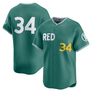 Jersey Baseball Edisi Terbatas Boston City Connect 2025 Pria Wanita, Kaos Custom Bordir Jahit, Seragam Remaja dengan Logo - Product Image 4