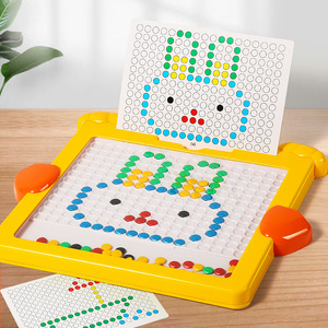Tablette de dessin pour enfants, jouet éducatif avec stylet magnétique, tableau de dessin, jouet d'apprentissage pour enfants - Product Image 3