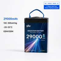 Batterie de drone 300 Wh/kg, 29000 mAh, 14S, 51,8 V, 29 Ah, longue autonomie, batteries lithium-ion semi-solides pour drone industriel/UAV