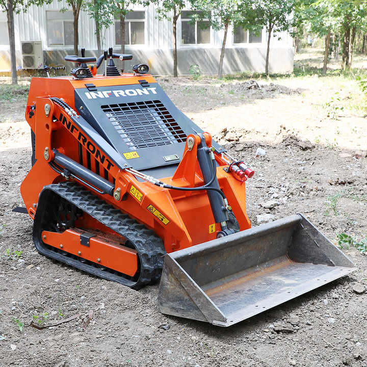 Infront Mini Skid Steer Loader - EPA Engine & Hydraulic Power