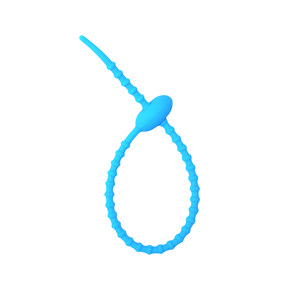 ソフトロックケーブルタイ210mmシリコーンケーブルタイ - Product Image 5